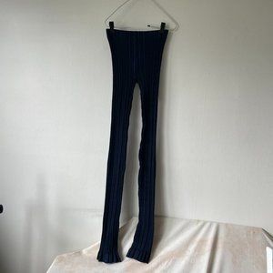 Acne Studios Navy ribbes pants